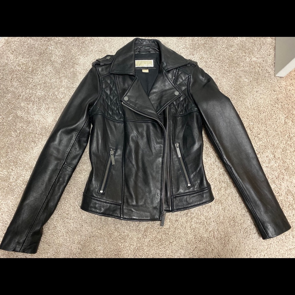 Michael Kors Leather Jacket